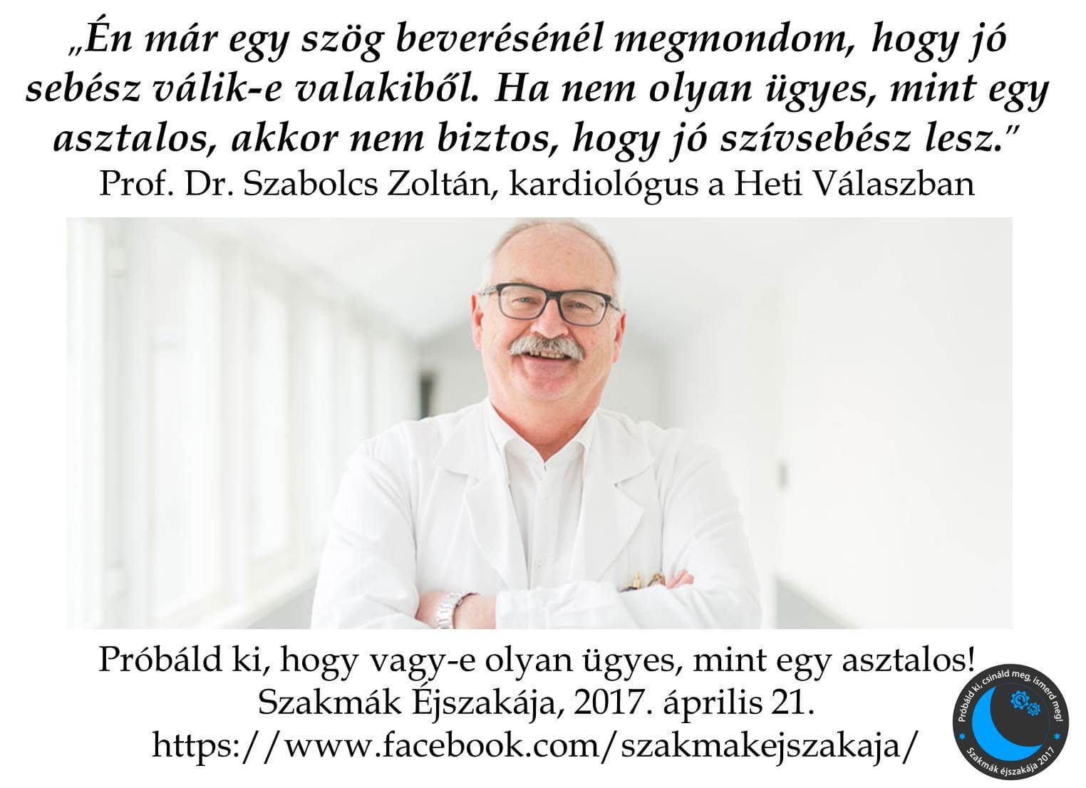 Szakmák éjszakája 2017 - asztalos